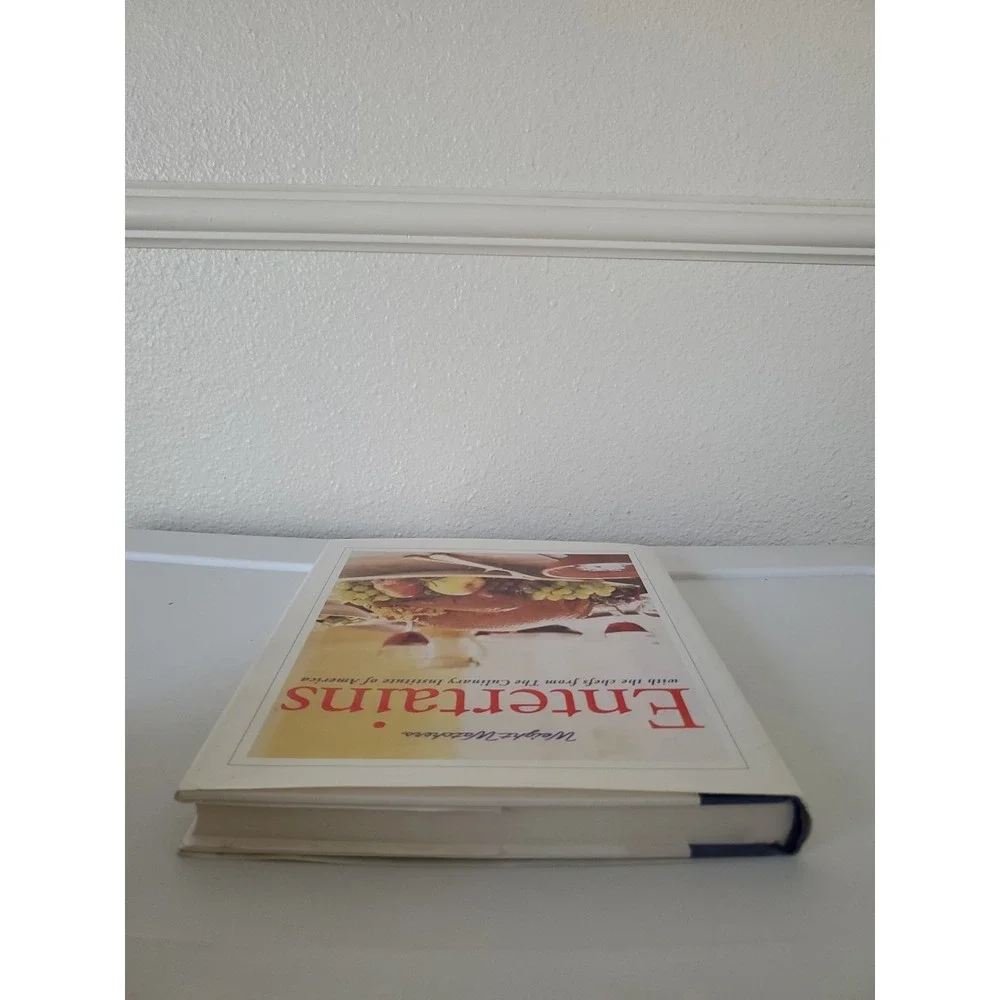 Weight Watchers Entertains Culinary Institute of America Cookbook Hardcover